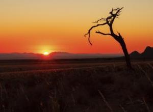 Sunset Namibia