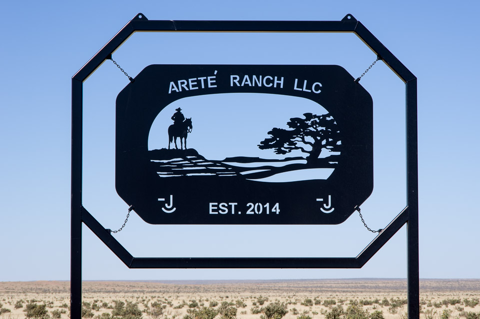 Texas Ranch Sign