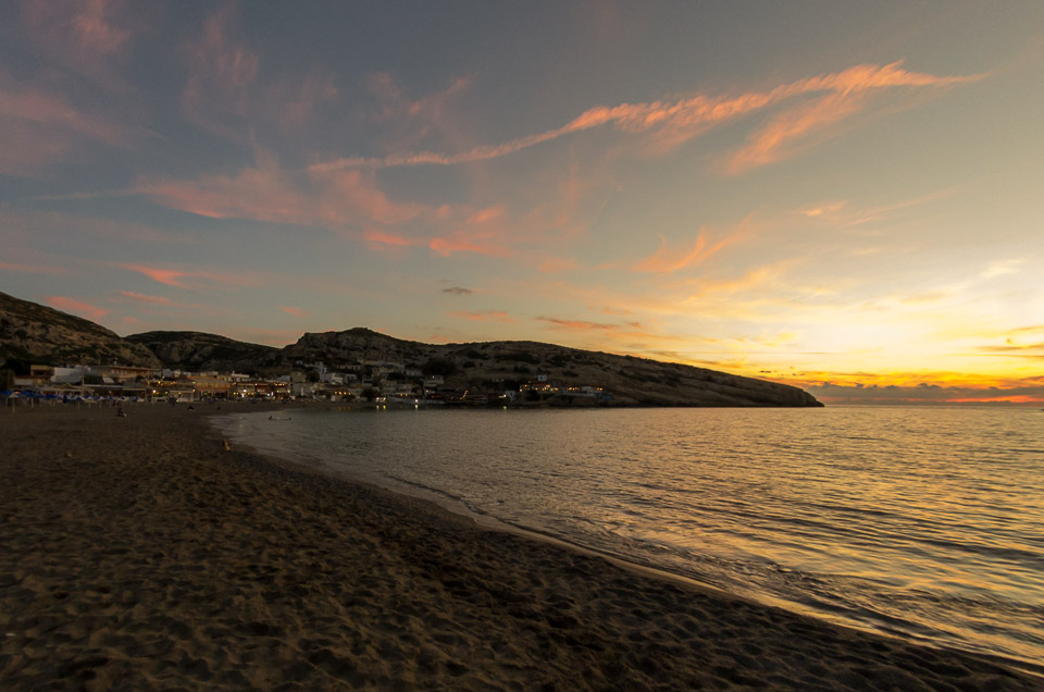 Matala sunset